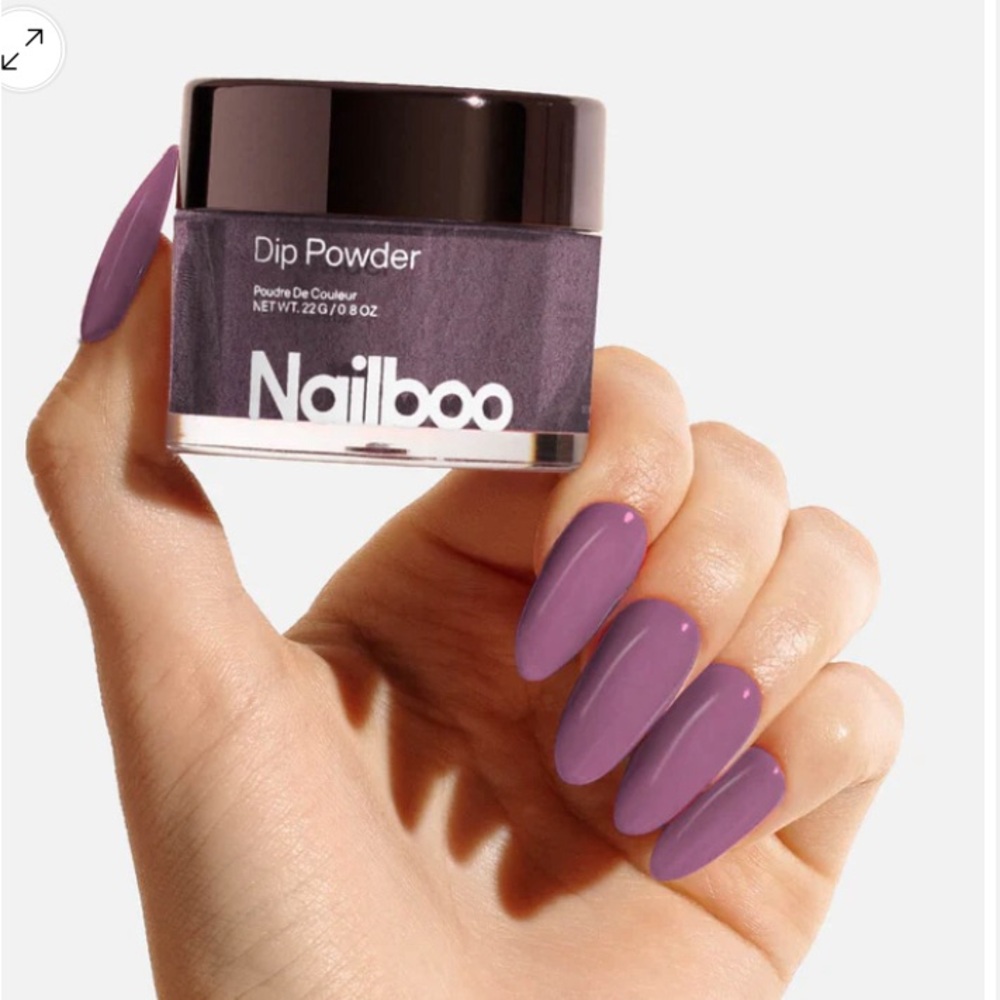 Nailboo dip powder:  Cloudberry